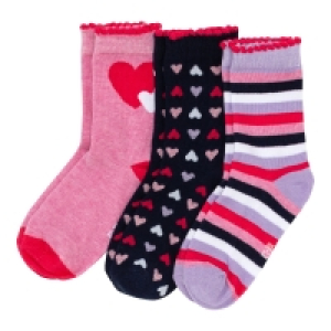 Kinder-Mädchen-Socken, 3er-Pack 3.49 €