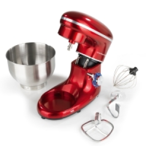 GOURMETmaxx Küchenmaschine 1500W rot 99.99 €