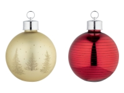 LIVARNO home Dekoleuchte LED Weihnachtskugel, zum Aufstellen 7.99 €