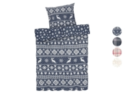 LIVARNO home Feinbiber Bettwäsche, 155 x 220 cm 19.99 €