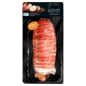 Aldi Süd  GOURMET FINEST CUISINE Hähnchenbrustfilet im Speckmantel 333 g