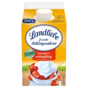 Aldi Süd  LANDLIEBE Schlagsahne 500 g