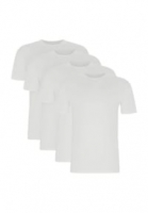 K|town T-Shirt, 4er-Pack, V-Ausschnitt, uni, für Herren