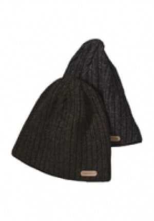 moorhead Beanie, 2-er Pack, Strick, Patch, für Herren