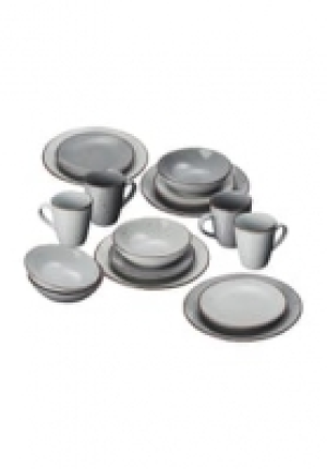 ARTE VIVA® Arte Viva Kombi-Set Natur, grau, 16-teilig