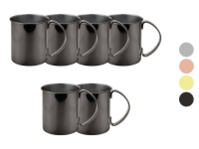 ECHTWERK Moscow Mule Becher Set aus Edelstahl 9.99 €