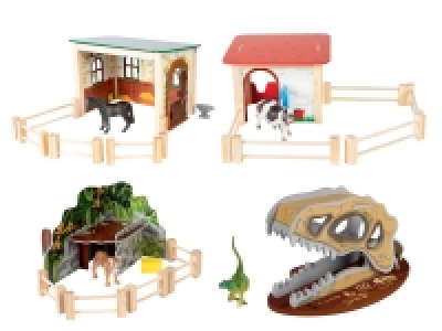 Playtive Spieltiere Set, aus Holz