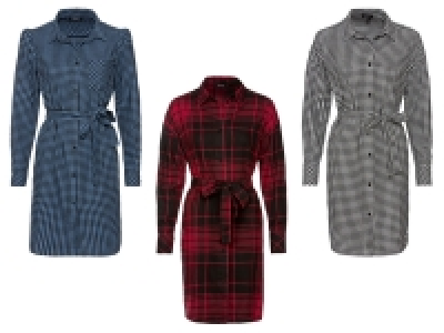 esmara Damen Longbluse in weicher, warmer Flanellqualität