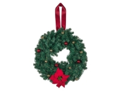 LIVARNO home LED-Weihnachtskranz, 15 LEDs