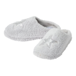 Damen-Hausschuhe mit Glitzerstern 13.99 €