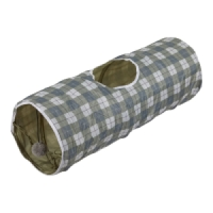 Katzen-Rascheltunnel mit Spielball, ca. 25x25x70cm 13.99 €