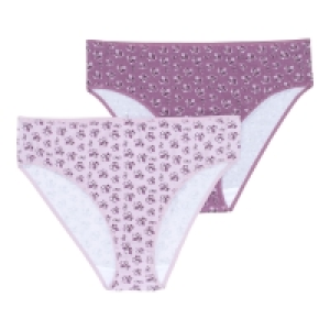 Damen-Rioslip mit Blumenmuster, 2er-Pack 13.99 €