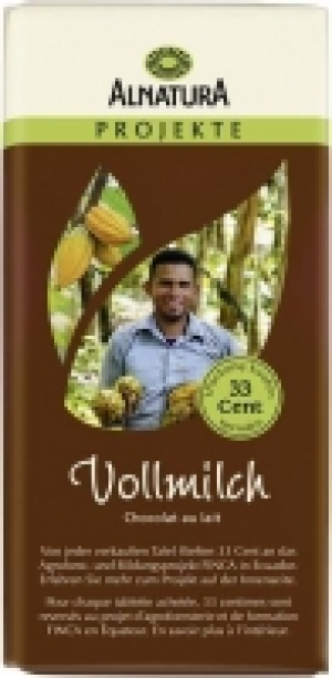 Vollmilchschokolade 1.39 €