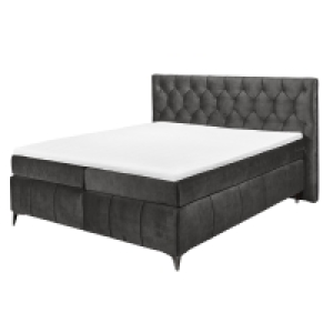 Boxspringbett - espresso - Tonnentaschenfederkern - H2 - 180x200 cm