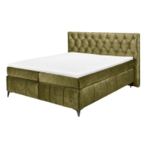 Roller  Boxspringbett - olive - Tonnentaschenfederkern - H2 - 180x200 cm