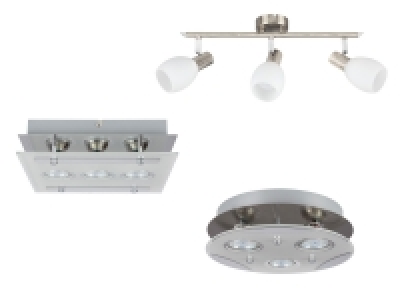 LIVARNO home Wand-/ Deckenleuchte LED 3 flmg. 5.99 €