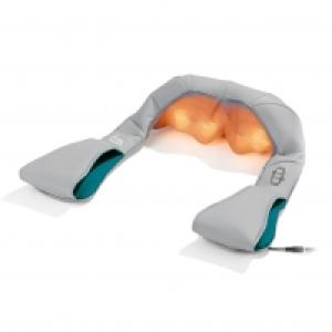VITALmaxx Shiatsu-Massagegerät Nacken & Schulter 3-tlg. 6V grau/türkis 39.99 €