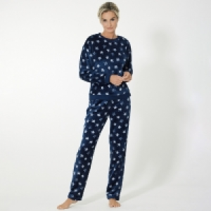 NKD  Damen-Freizeithose mit Sternenmuster