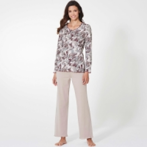 Damen-Schlafanzug mit floralem Muster, 2-teilig 13.99 €