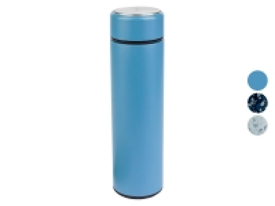 ERNESTO Isolierflasche, mit Teesieb, 400 ml, aus Edelstahl