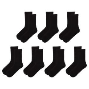 Damen und Herren Socken, 7 Paar 6.99 €