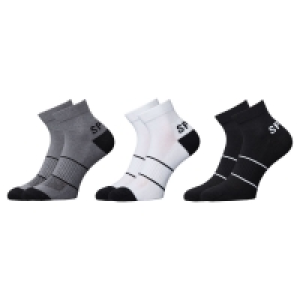 CRANE® Damen und Herren Fitness-Socken, 3 Paar