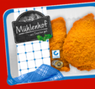 MÜHLENHOF Frisches Schweine-Cordon-bleu 2.22 €