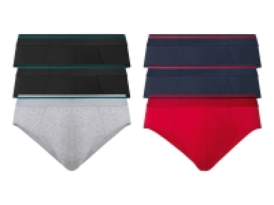 LIVERGY Herren Slips mit Bio-Baumwolle, 3er Set
