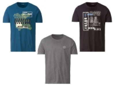 LIVERGY Herren T-Shirt, körpernah geschnitten, mit Baumwolle