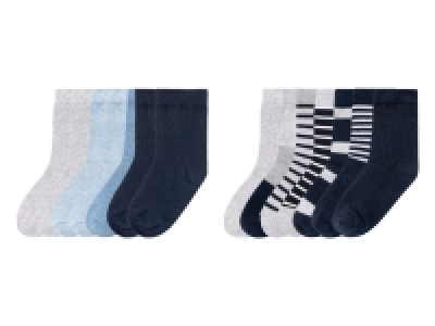 Lidl Lupilu lupilu Kleinkinder Jungen Socken, 7 Paar, mit hohem Bio-Baumwollanteil