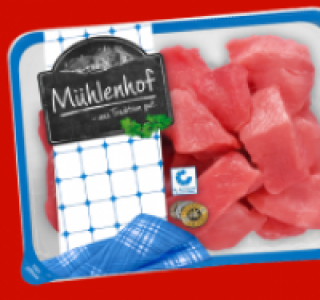 MÜHLENHOF Frisches Schweine-Gulasch 2.59 €