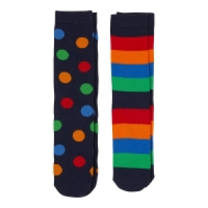 NKD  Party-Socken für Damen und Herren, 2er Pack