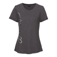 NKD  Damen-Fitness-T-Shirt mit glänzendem Schriftzug