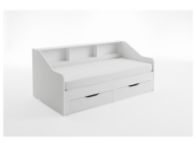 Relita Funktionsbett »Rene«, ausziehbar, inkl. 2 Schubladen und Regal