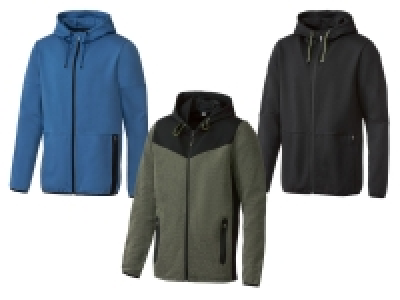 crivit Herren Sweatjacke, mit Kapuze 12.99 €