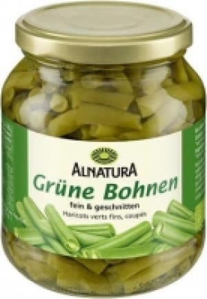 Grüne Bohnen (im Glas) 1.39 €