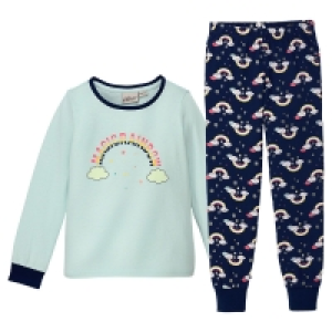 ALIVE® Kinder Winter-Schlafanzug, glow in the dark