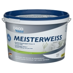 Aldi Süd  DECO STYLE® Meisterweiß 10 l