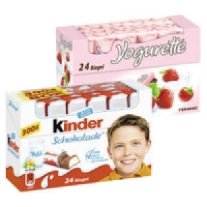 kinder Schokolade oder Yogurette 2.39 €