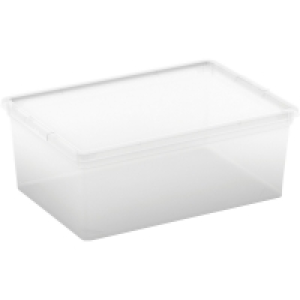 OBI  Aufbewahrungsbox C S mit Deckel Transparent