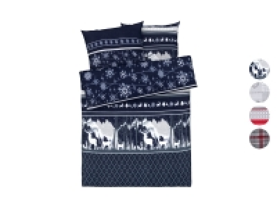 LIVARNO home Fleece Bettwäsche, 200 x 220 cm