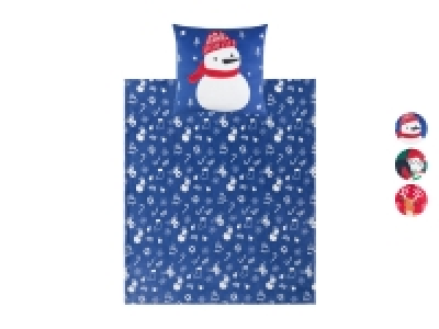 LIVARNO home Kuscheldecke und Kissen Set, in weihnachtlichem Design