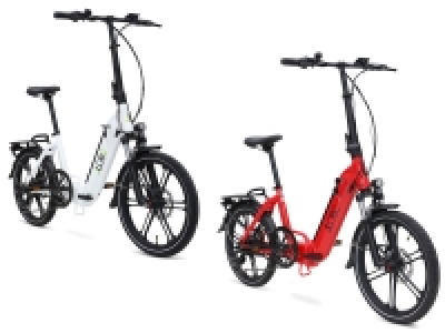 Lidl Llobe Llobe City Falt E-Bike 20 Zoll EasyStar Gala weiß 36V / 10Ah