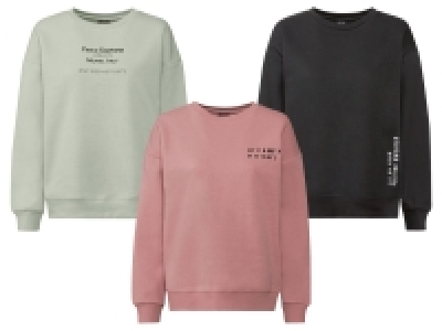 esmara Damen Sweatpullover mit Print und Rundhalsausschnitt