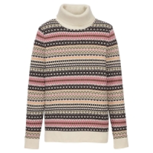 BLUE MOTION Damen Jacquard-Pullover