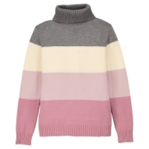 BLUE MOTION Damen Colour-Block-Cardigan oder -Pullover