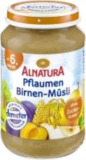 Pflaumen-Birnen-Müsli 1.09 €