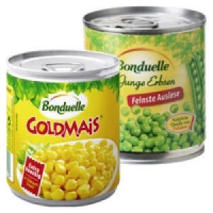Bonduelle Goldmais oder Erbsen Feinste Auslese 0.69&nbsp;&euro;