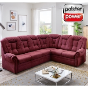polsterpower Ecksofa - wine - Liegefunktion 1,599.00 €