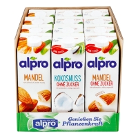 Netto  Alpro Drink 1 Liter, verschiedene Sorten, 12er Pack